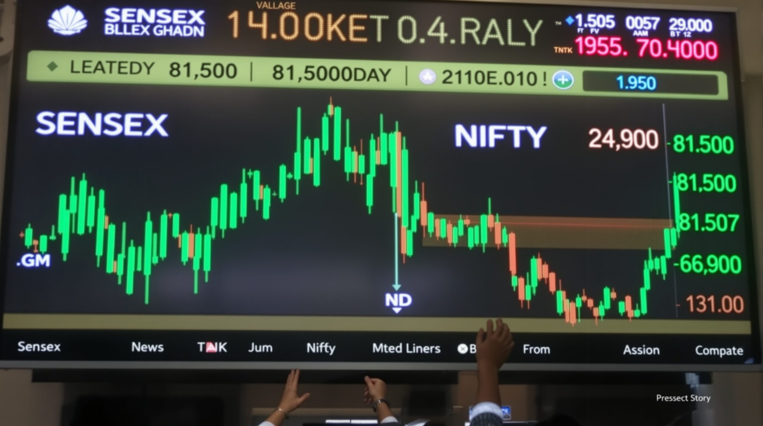 Indian Stock Markets Rally Amid Global Optimism
